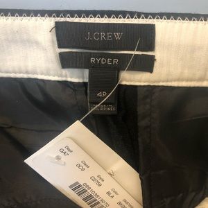 J. Crew Ryder Black dress pants 4p